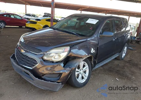 2016 Chevrolet Equinox Ls from USA, damaged, VIN 2GNALBEK7G6173816